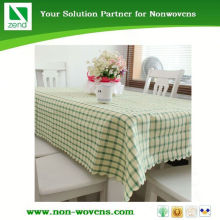 Disposable table clothes non woven fabric in China supplier